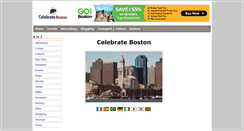 Desktop Screenshot of celebrateboston.com
